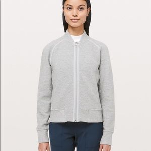 Lululemon On Repeat Soft Textured Bomber Jacket